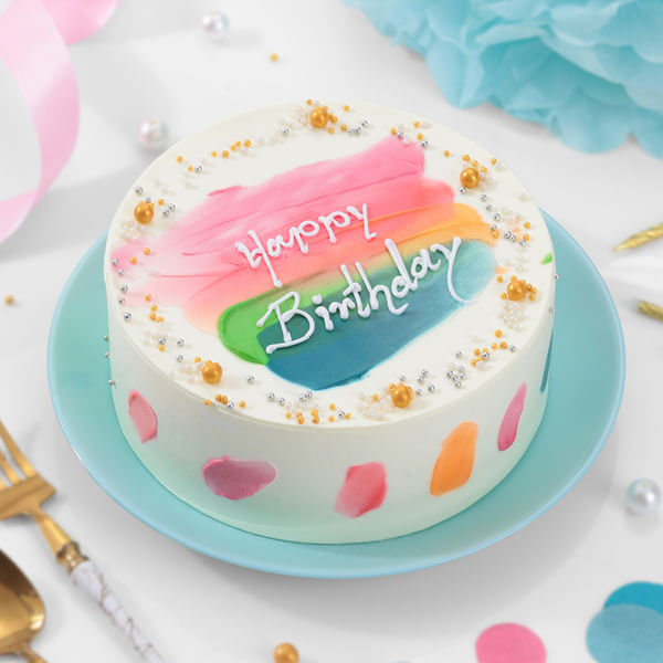 Rainbow Bliss Birthday Treat (Half Kg)