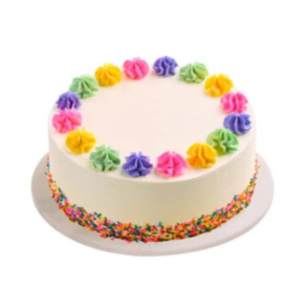 Rainbow Chiffon Cake with Ube, Strawberry, and Vanilla Layers