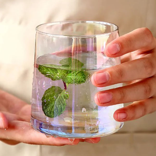 Rainbow Hue Glasses - Set Of 6