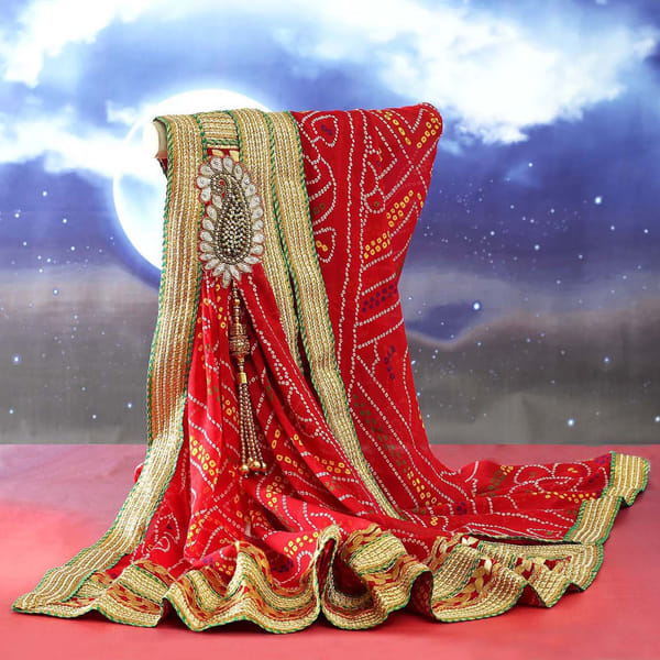 Rajasthani Bandhani Dupatta