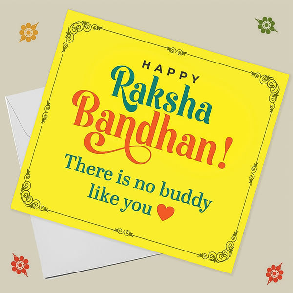 Rakshabandhan Greeting Card
