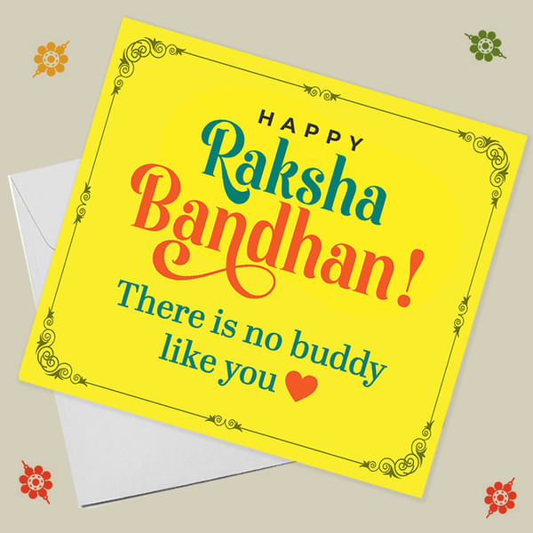 Rakshabandhan Greeting Card