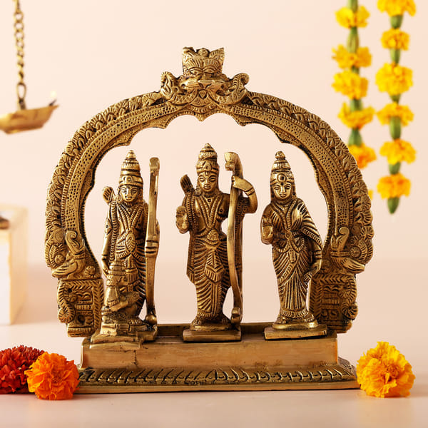 Ram Darbar Brass Idol
