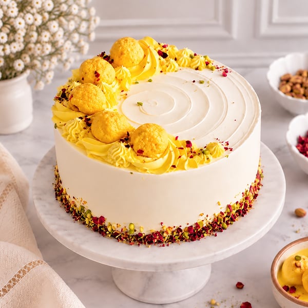 Rasmalai Bliss Cake