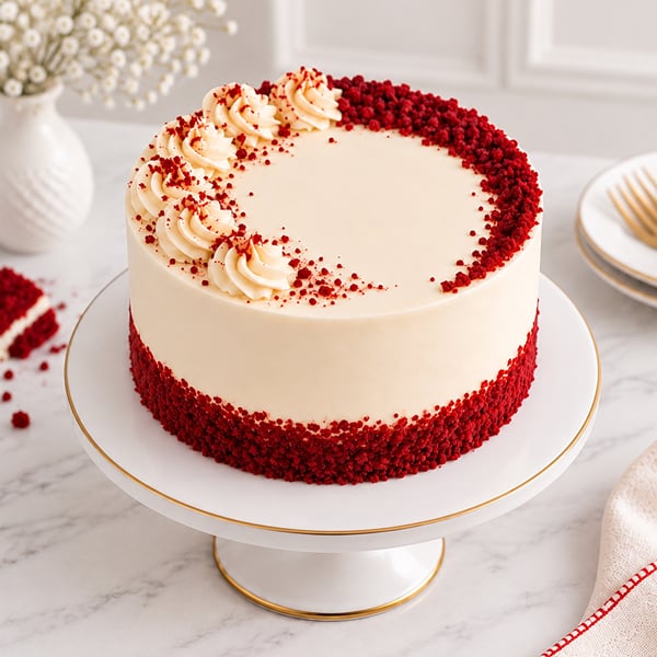 Red Velvet Cream Cake