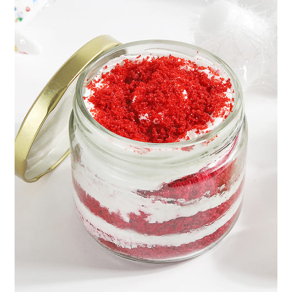 Red Velvet Jar Cake (150 Gm)