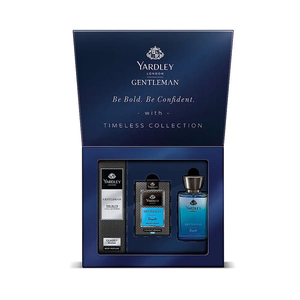 Refined Gentleman Gift Wrapped Perfume - Set Of 3