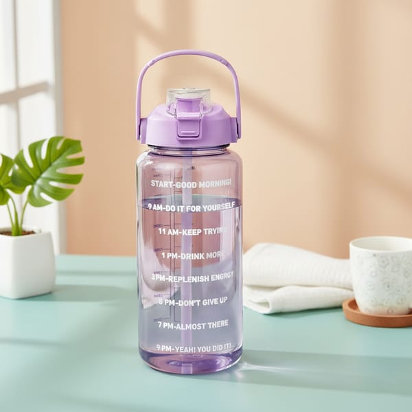 Refreshing Hydration Lilac Water Bottle