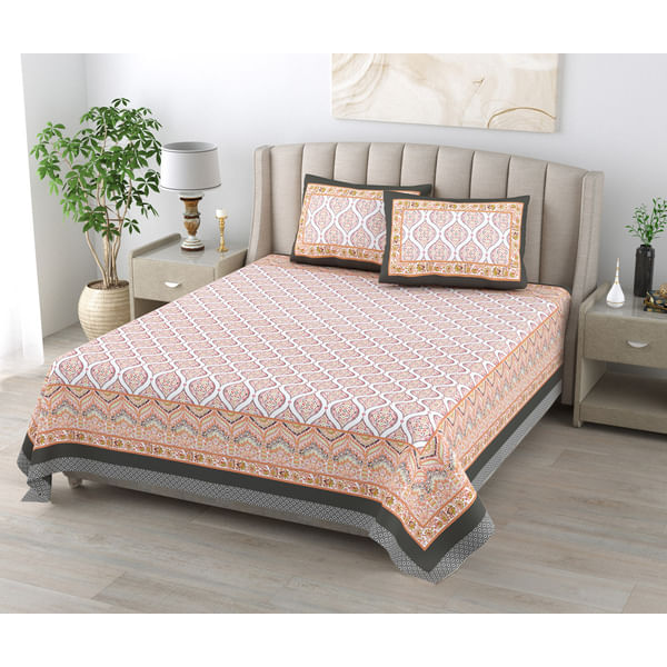 Regal Dynasty Double Bedsheet And Pillow Cover Set