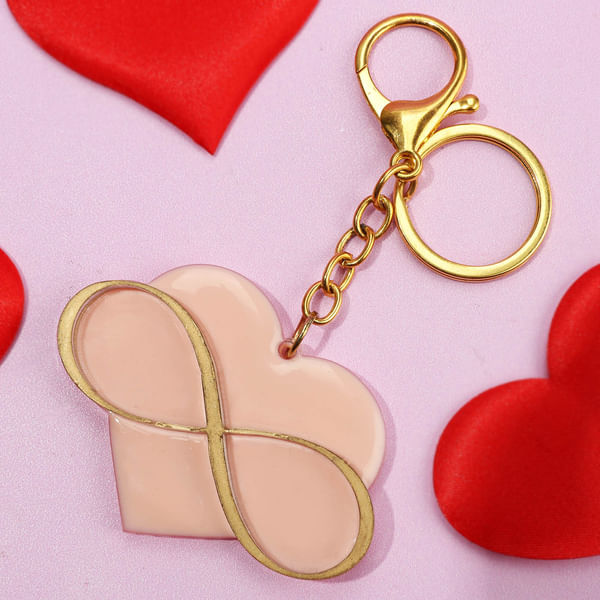 Resin Infinity Keychain