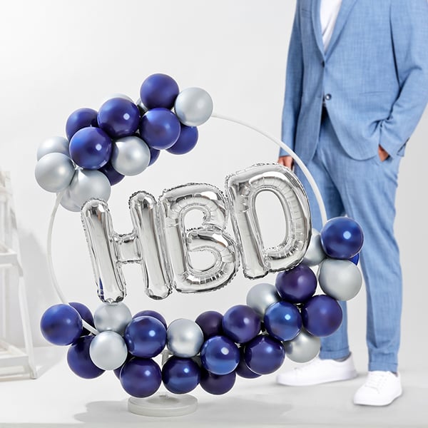 Retro Pop Birthday Balloon Bouquet