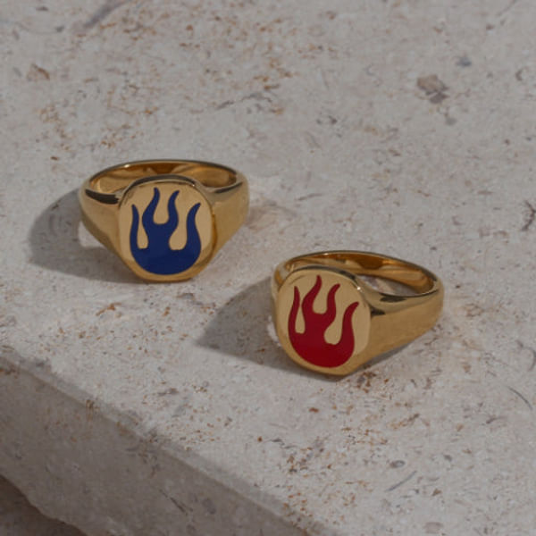 Ring - Fiery Hot - Single Piece