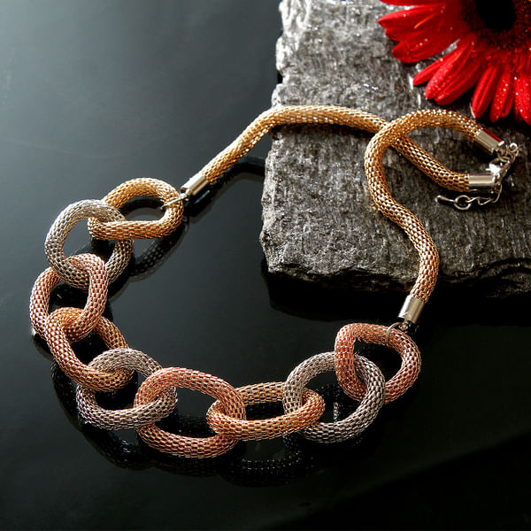 Ringed Fashion Necklace