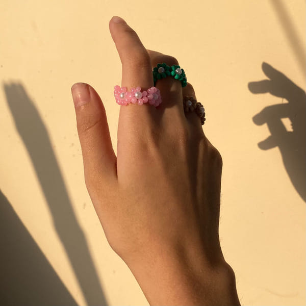 Rings - Oopsy Daisy - Set Of 3