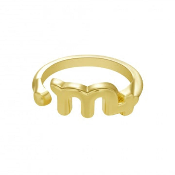 Rings - Zodiac Sign - Gold - Single Piece