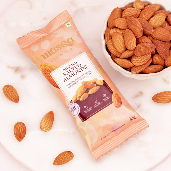 Roasted Salted Almonds 50g