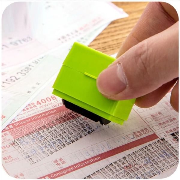 Roller Stamp - Confidential Data - Single Piece