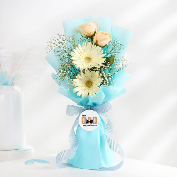 Rose And Gerbera Father's Day Bouquet