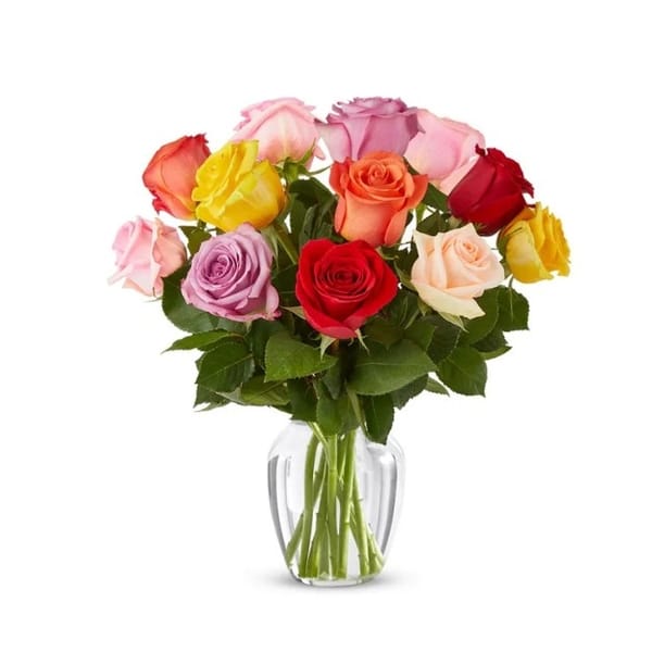 Rose Gardenia Bouquet For Valentine's Day