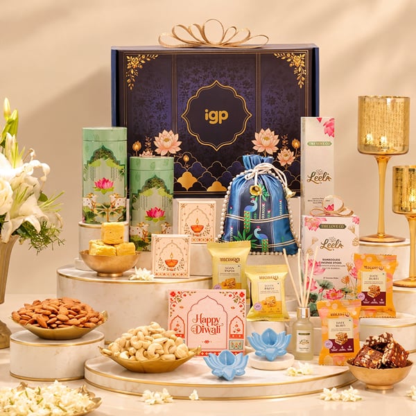 Royal Blue Diwali Hamper