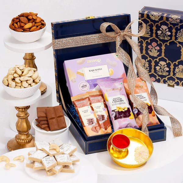 Royal Kaju Katli And Dry Fruit Bhai Dooj Hamper