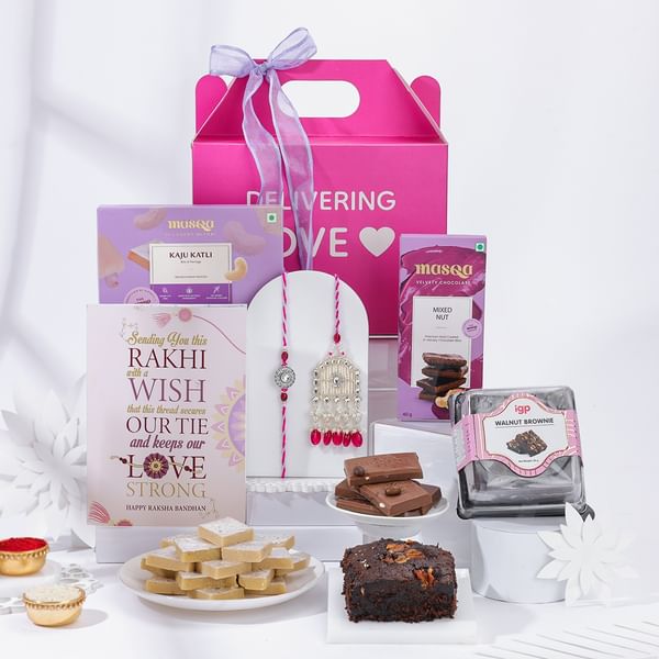 Royal Mehraab Bhaiya Bhabhi Rakhi Hamper