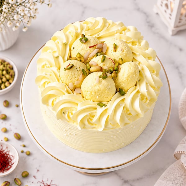Royal Rasmalai Bento Cake