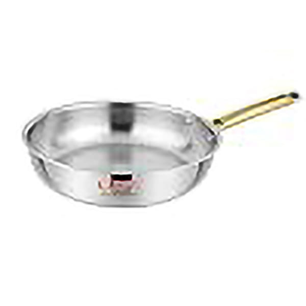 Rudra Triply Fry Pan Gold - 240mm