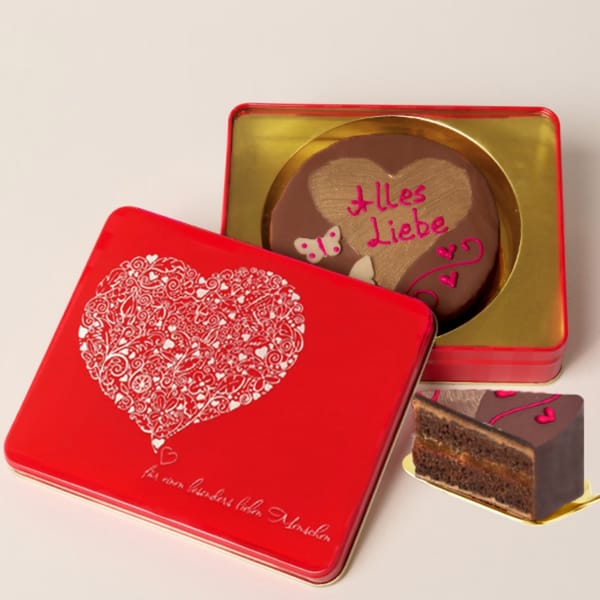 Sacher Cake in Tin Gift Box