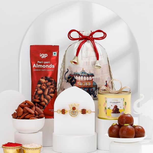 Sacred Ganesha Rakhi Hamper