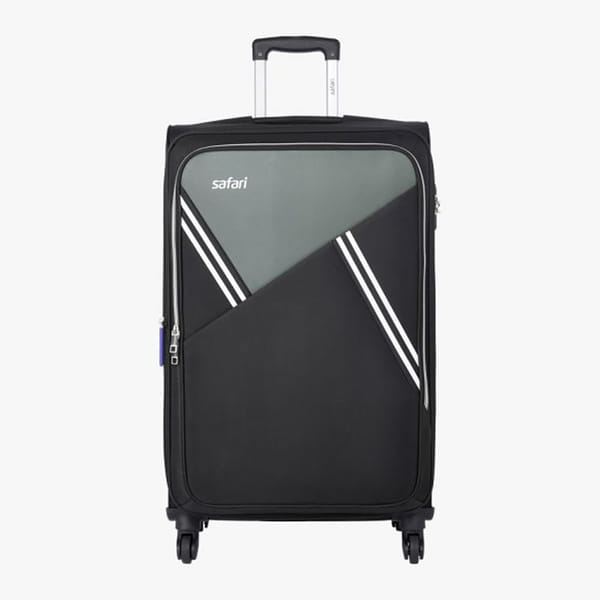 SAFARI SWIFT EXPANDABLE 65CM CABIN TROLLEY SUITCASE