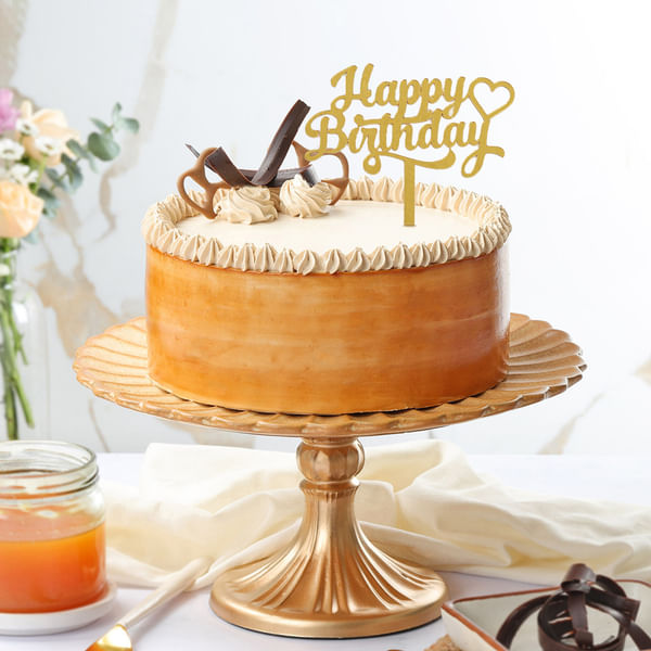 Salted Caramel Birthday Cake