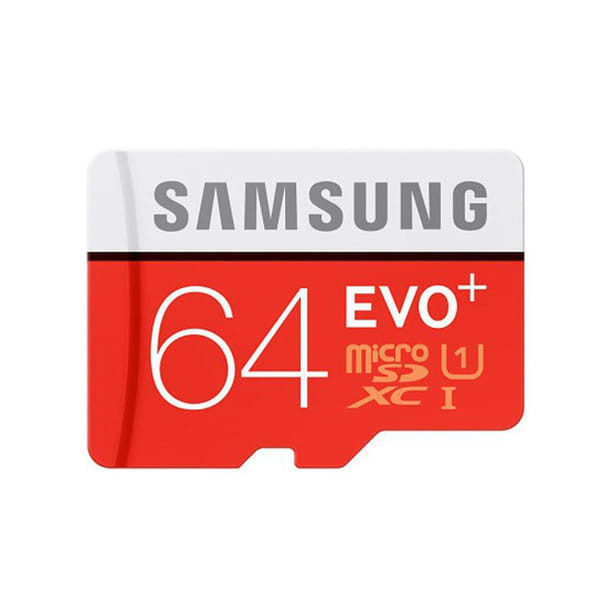SAMSUNG 64GB MICRO SDXC EVO PLUS MEMORY CARD CLASS 10