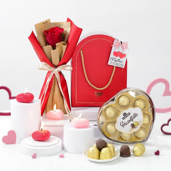 Sapphire Hearts Valentines Day Hamper