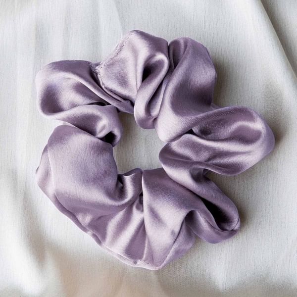 Satin Scrunchie - French Lavender
