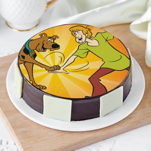 Scooby-Doo and Shaggy Cake