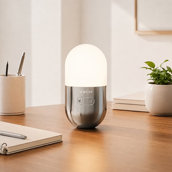Self-Balancing LED Table Lamp with USB-C Charging