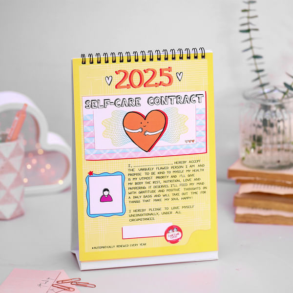 Self-Care Contract 2025 Calendar Hamper