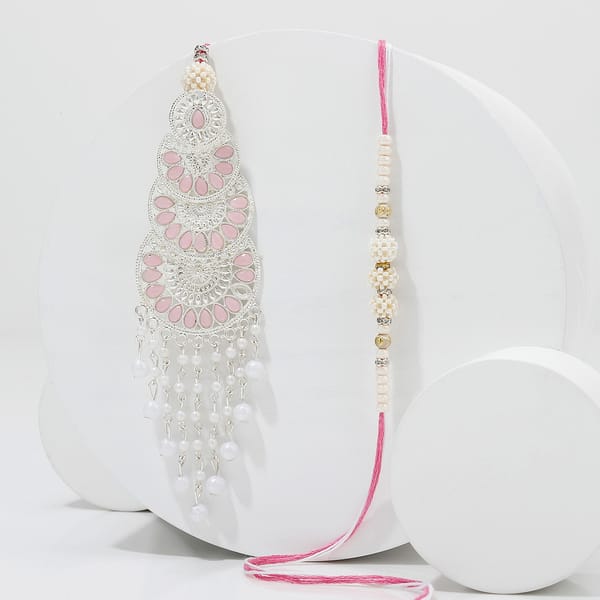 Semi precious stone work BB Rakhi