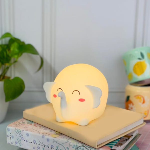 Sensor Lamp - Elephant - Multi Colour Light - Single Piece