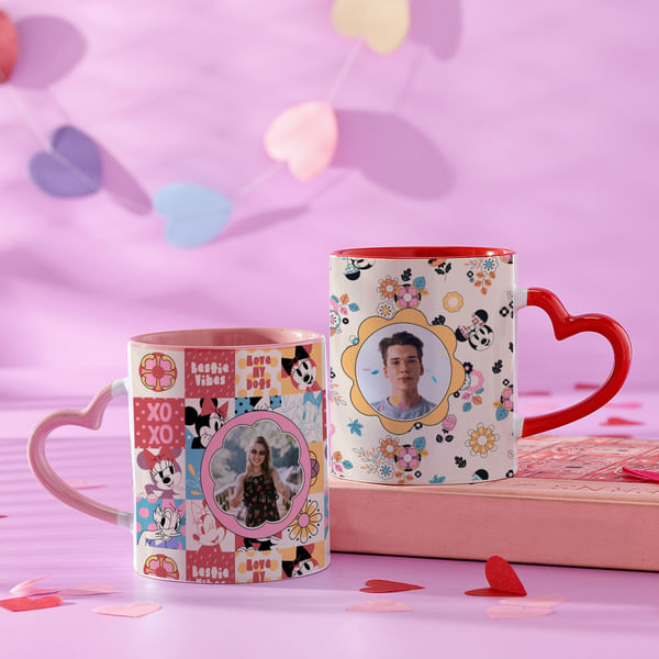 Set of 2 Personalized Disney Couple Mugs