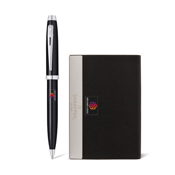 Sheaffer Ballpoint Pen And Business Card Holder Combo