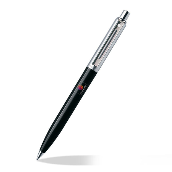 Sheaffer Sentinel Ballpoint Pen With Chrome Trim - Black