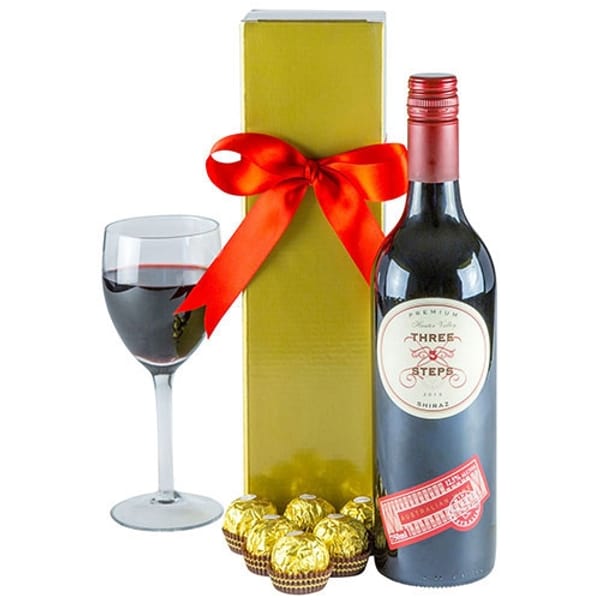 Shiraz & Ferrero Rocher Celebration Combo Box