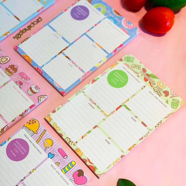 Shopping List Notepad - Magnetic - Pack Of 50