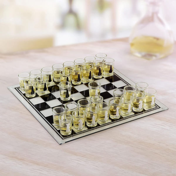 Shot Glasses Chess Set - Assorted - Single Piece