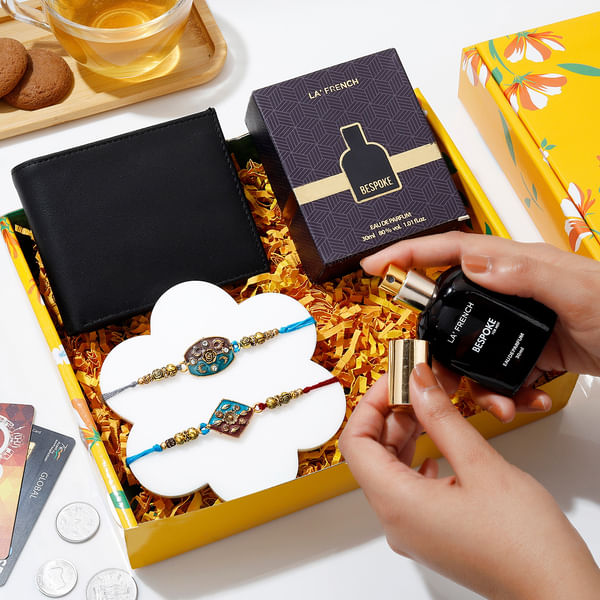 Signature Rakhi Hamper with Perfume