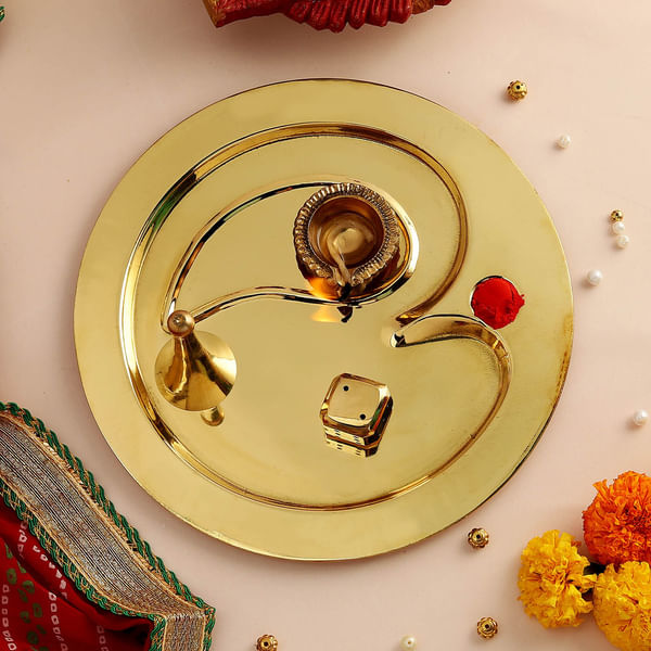 Simplicity Karwa Chauth Puja Thali