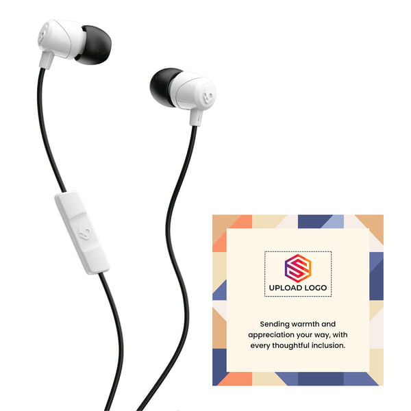 Skullcandy Jib 2.0 In-Ear Earphone With Mic - White