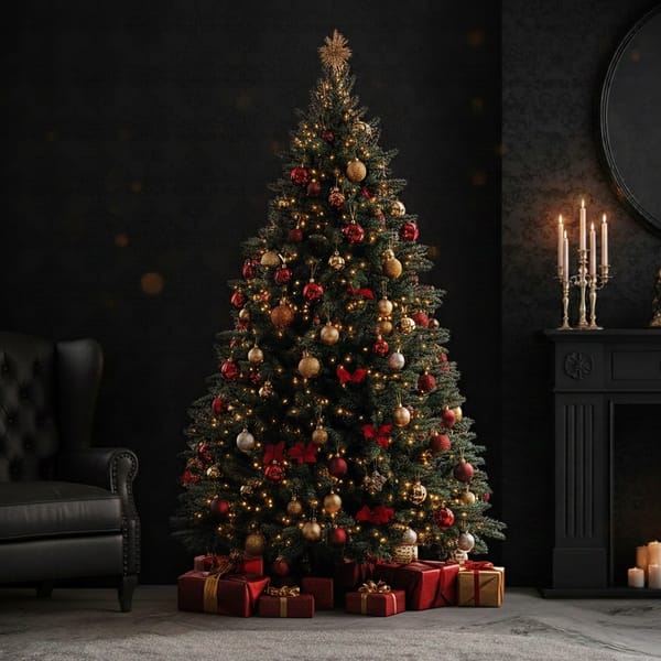 Small-Jolly Glow Fresh Christmas Tree